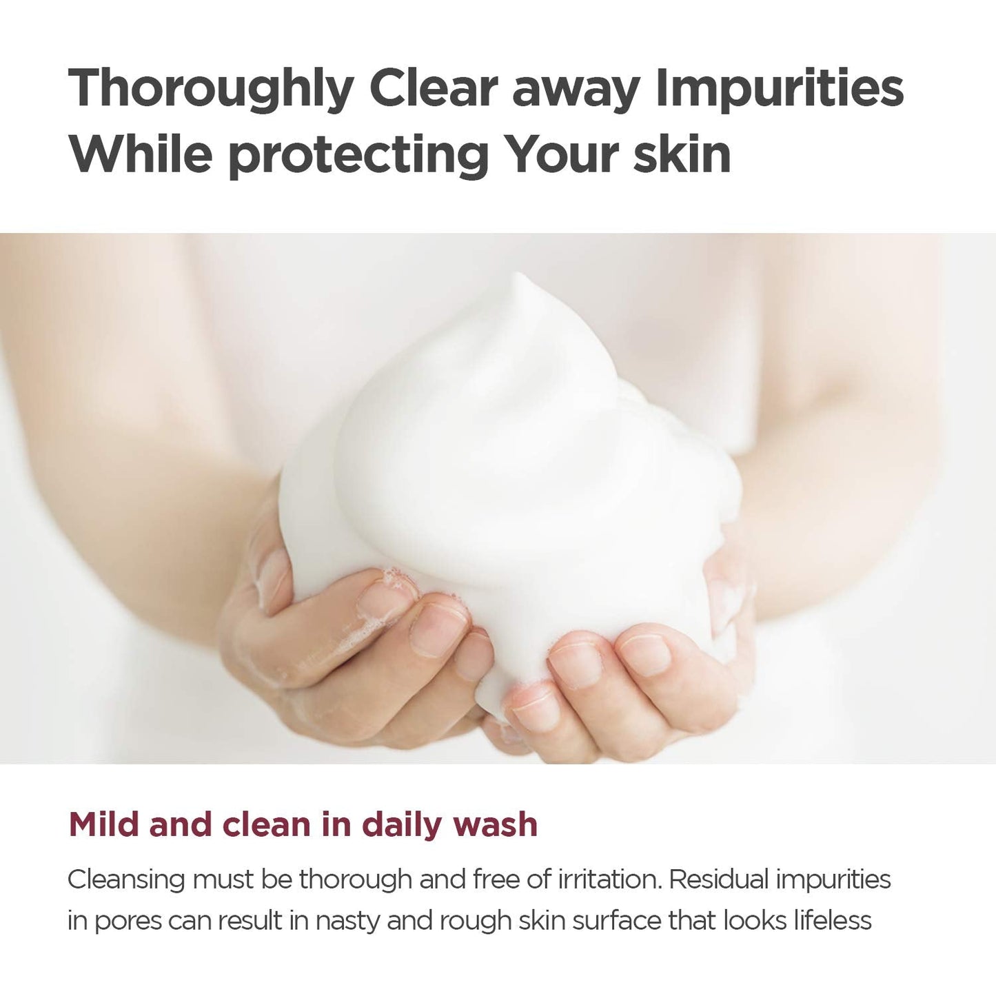 Ma:nyo Deep Pore Cleansing Soda Foam | Gentle Cleansing for Sensitive Skin - T.E.R