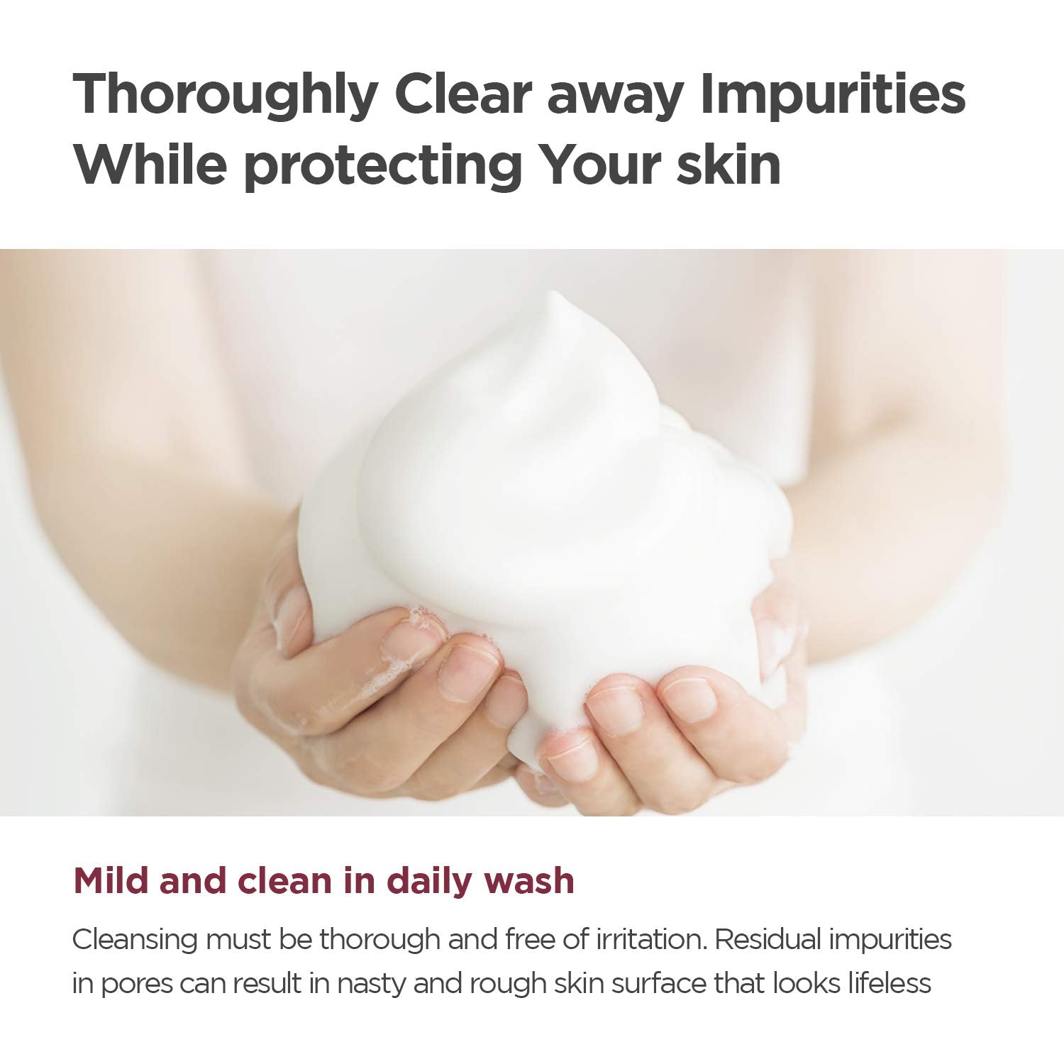 Ma:nyo Deep Pore Cleansing Soda Foam | Gentle Cleansing for Sensitive Skin - T.E.R