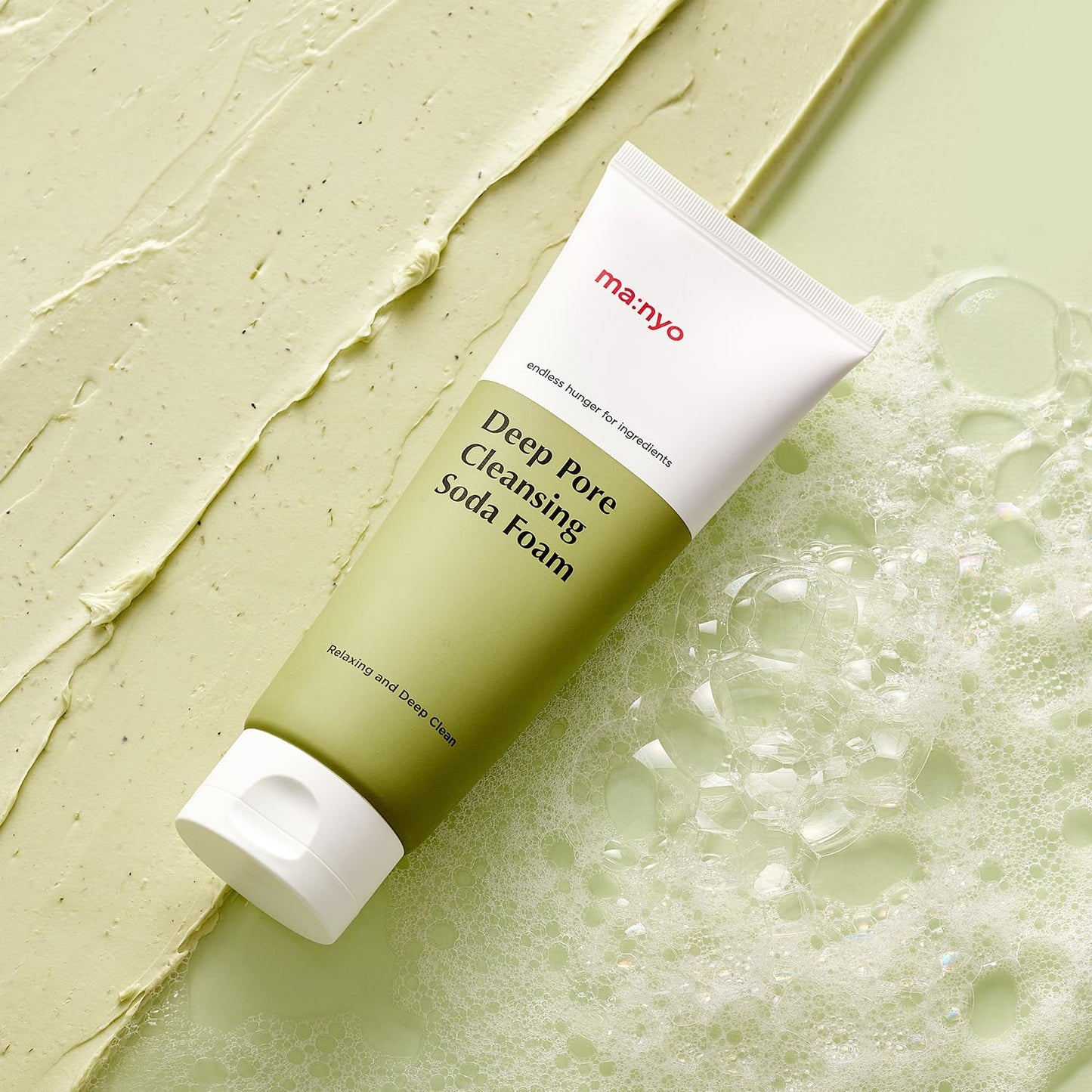Ma:nyo Deep Pore Cleansing Soda Foam | Gentle Cleansing for Sensitive Skin - T.E.R