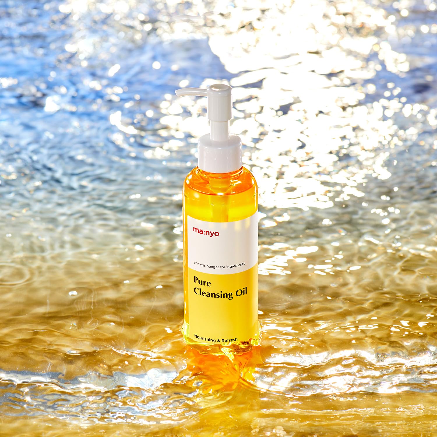 Ma:nyo Pure Cleansing Oil with Argan & 14 Plant Oils - Effective Makeup Remover & Skin Nourisher - T.E.R