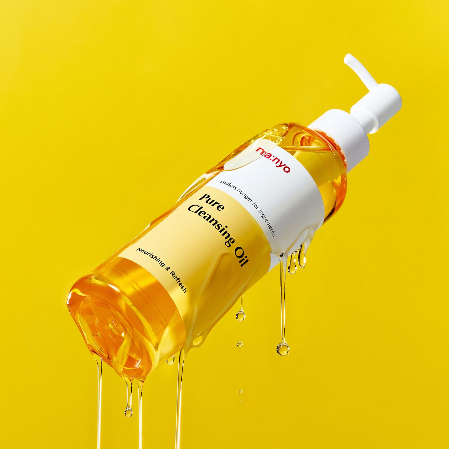 Ma:nyo Pure Cleansing Oil with Argan & 14 Plant Oils - Effective Makeup Remover & Skin Nourisher - T.E.R