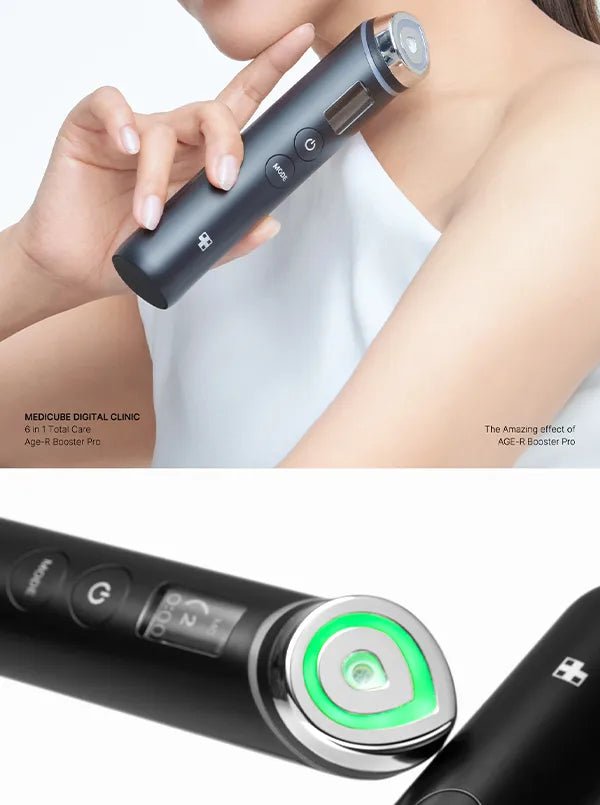 Medicube Age - R Booster Pro | Advanced At - Home Skin Tightening Device Pink - T.E.R