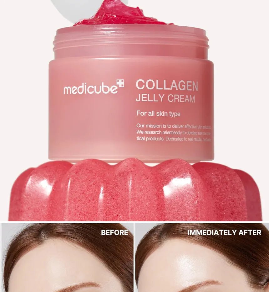 Medicube Collagen Jelly Cream | 98% Hydrolyzed Collagen for Enhanced Elasticity - T.E.R