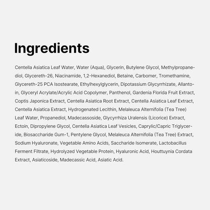 Medicube Exosome Cica Tea Tree Ampoule | Sensitive Skin Calming Serum with Centella & Tea Tree | Soothing, Hydrating, Redness Care | 30ml - T.E.R