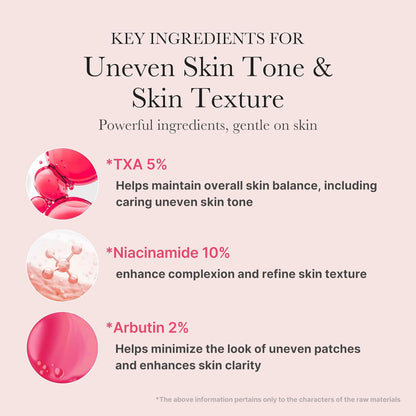 Medicube TXA + Niacinamide 15% Glow Serum | Brightening Korean Serum for Dark Spots, Uneven Tone & Radiant Skin - T.E.R