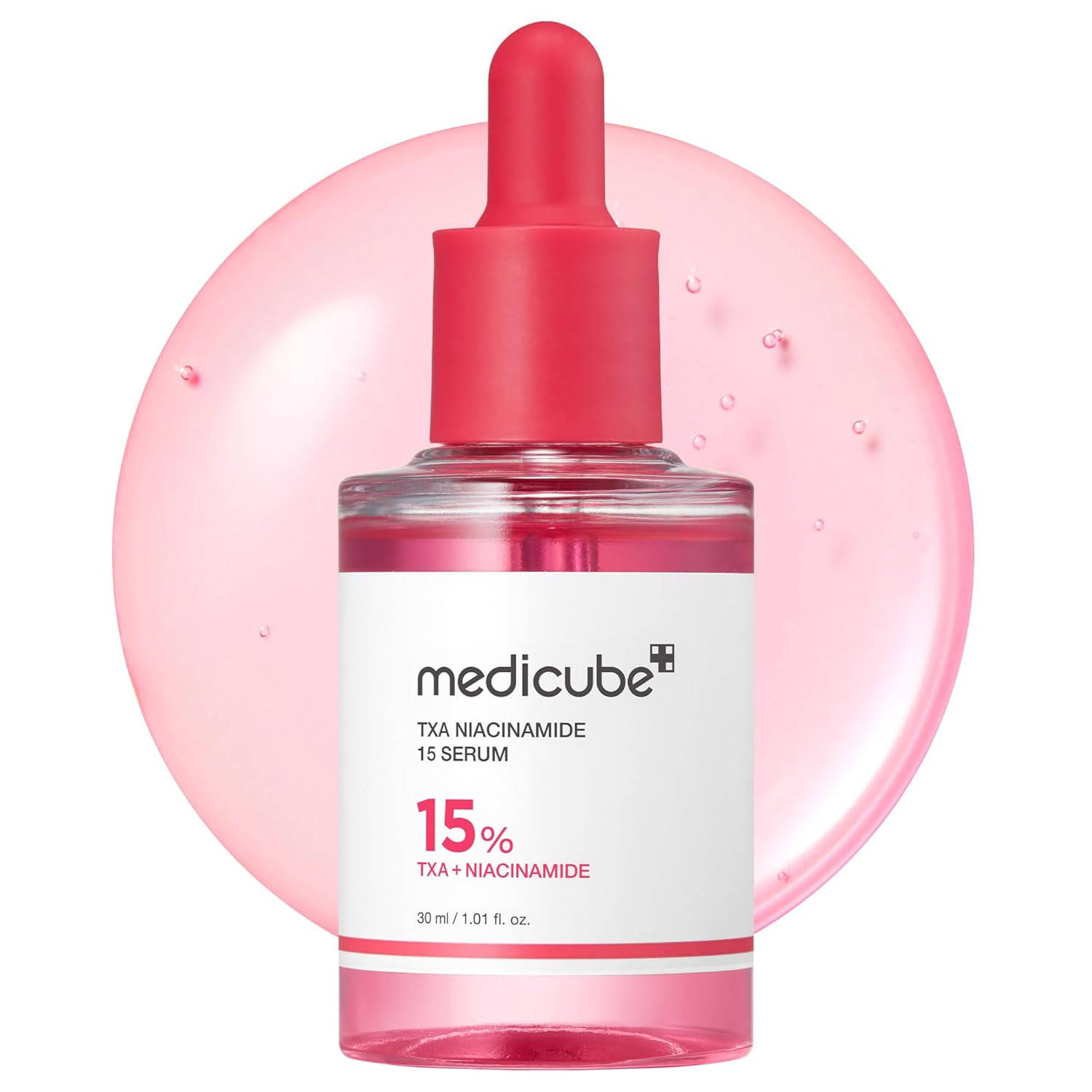 Medicube TXA + Niacinamide 15% Glow Serum | Brightening Korean Serum for Dark Spots, Uneven Tone & Radiant Skin - T.E.R