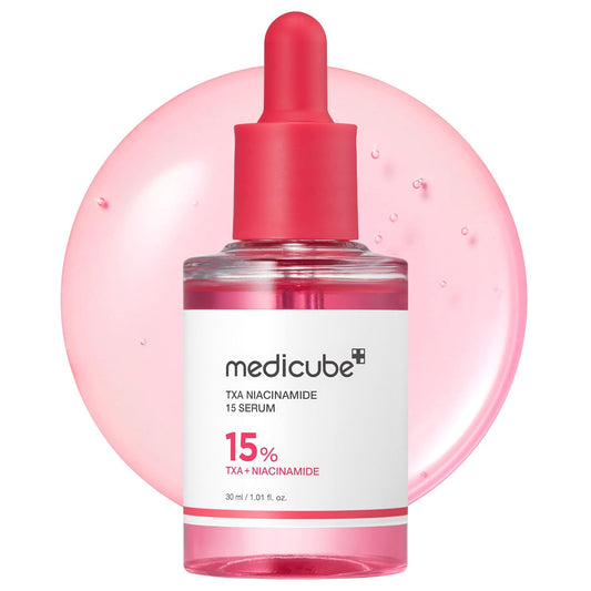 Medicube TXA + Niacinamide 15% Glow Serum | Brightening Korean Serum for Dark Spots, Uneven Tone & Radiant Skin - T.E.R