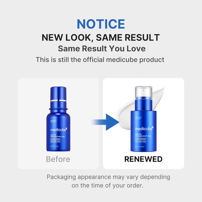Medicube Zero Exosome Shot 2,000 | Exosome + AHA+BHA+PHA Texture - Smoothing Booster Serum for Pores & Dead Skin | 1.01 fl oz - T.E.R