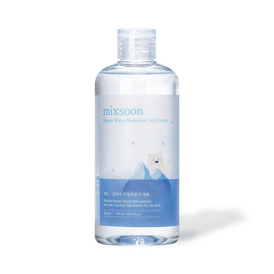 Mixsoon Glacier Water Hyaluronic Acid Serum 300ml | Deep Hydration & Plumping HA Serum - T.E.R