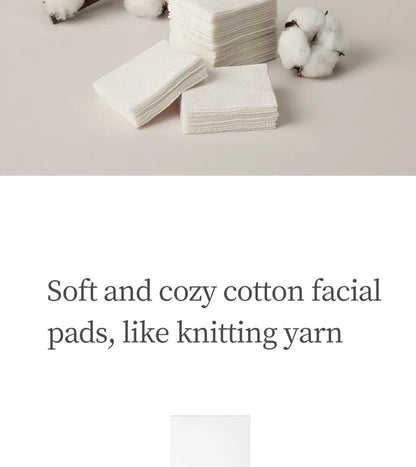 NEEDLY Mild Multi Cotton Pad | 100 Count 100% Pure Cotton for Toner & Skincare Application - T.E.R