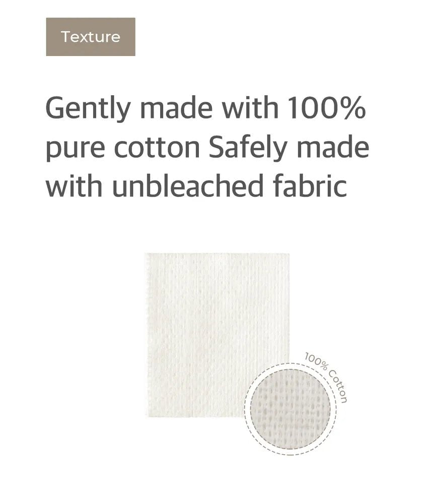 NEEDLY Mild Multi Cotton Pad | 100 Count 100% Pure Cotton for Toner & Skincare Application - T.E.R