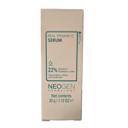 NEOGEN Dermalogy Real Vitamin C Serum | 22% Brightening Serum for Radiant, Hydrated Skin - T.E.R
