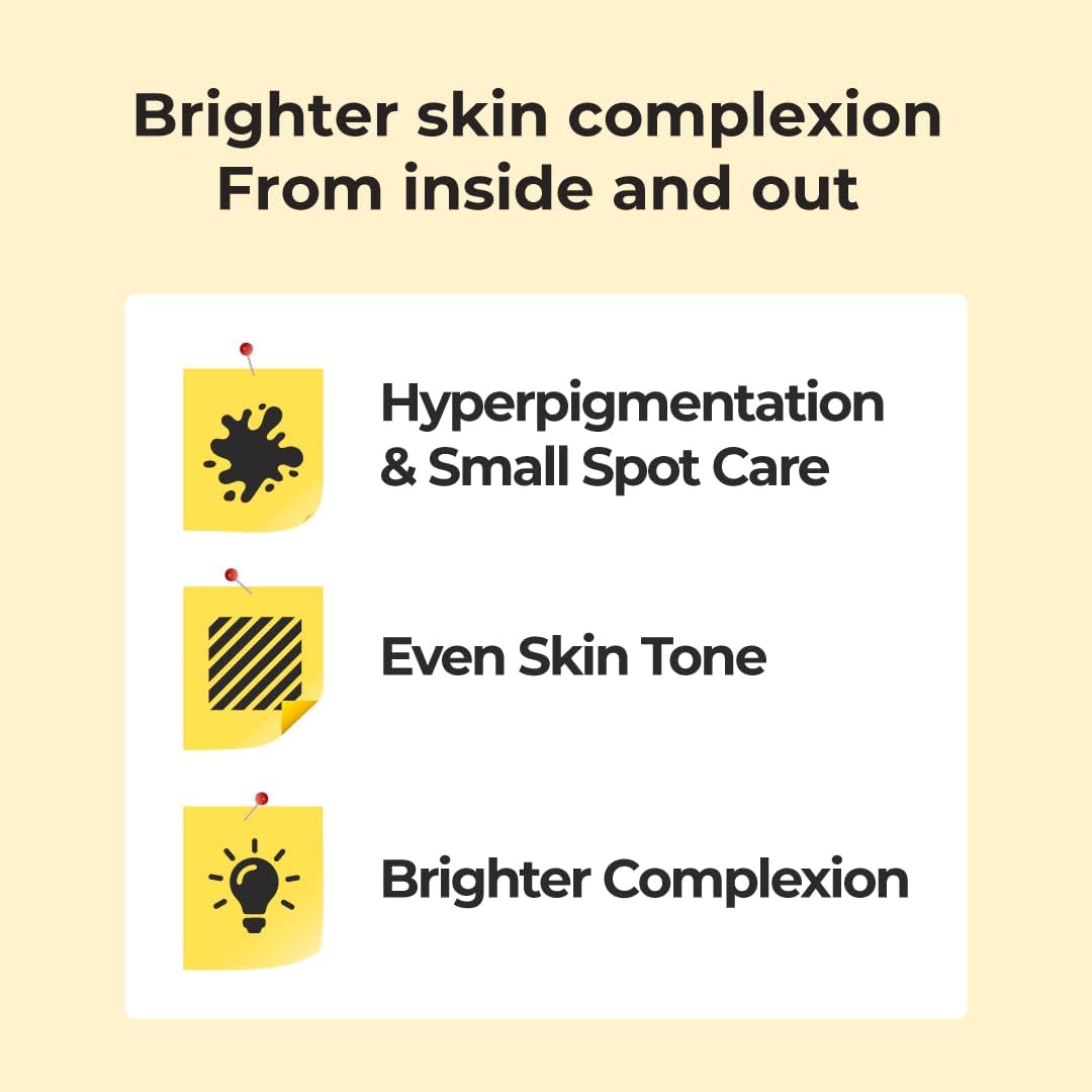 numbuzin No.5+ Vitamin Concentrated Serum | Glutathione & Vitamin Serum, Dark Spot, Korean Skincare 1.01fl.oz/30ml - T.E.R