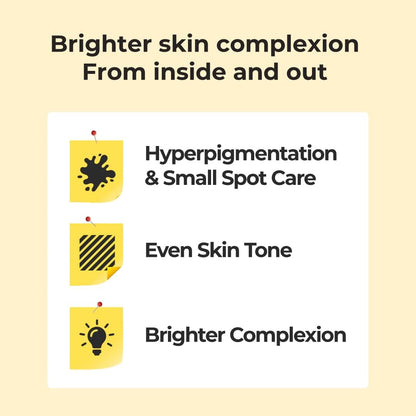 numbuzin No.5+ Vitamin Concentrated Serum | Glutathione & Vitamin Serum, Dark Spot, Korean Skincare 1.01fl.oz/30ml - T.E.R