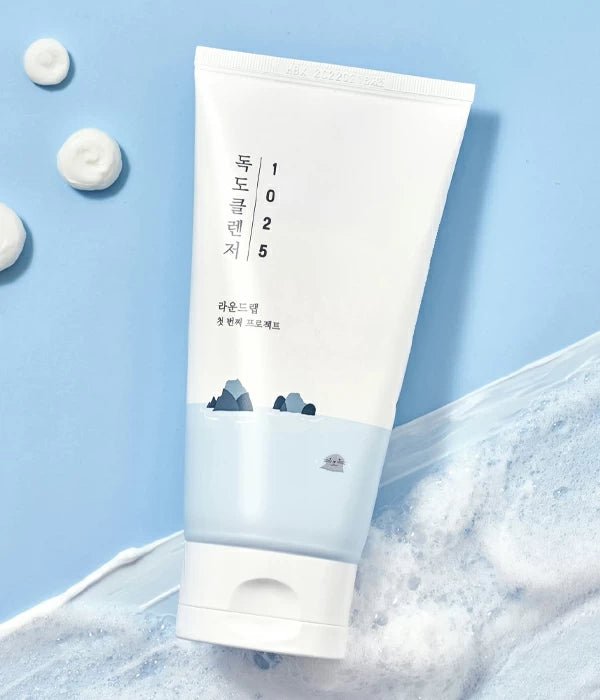 ROUND LAB 1025 Dokdo Cleanser | Low pH Hydrating Cleanser for Sensitive Skin - T.E.R