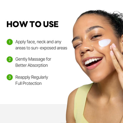 ROUND LAB Birch Juice Mild - up UVLock Mineral Sunscreen SPF 50+ PA++++ | Hydrating Zinc - Oxide Formula for Sensitive, Oily & Combination Skin - T.E.R