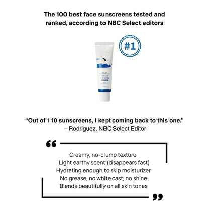 ROUND LAB Birch Juice Mild‑up UVLock Mineral Sunscreen SPF 50+ PA++++ | Hydrating Zinc‑Oxide Formula for Sensitive, Oily & Combination Skin - T.E.R