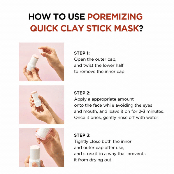 SKIN1004 Madagascar Centella Poremizing Quick Clay Stick Mask | 5 - Clay Pore Detox & Gentle Exfoliation - T.E.R
