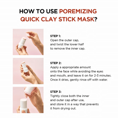 SKIN1004 Madagascar Centella Poremizing Quick Clay Stick Mask | 5 - Clay Pore Detox & Gentle Exfoliation - T.E.R