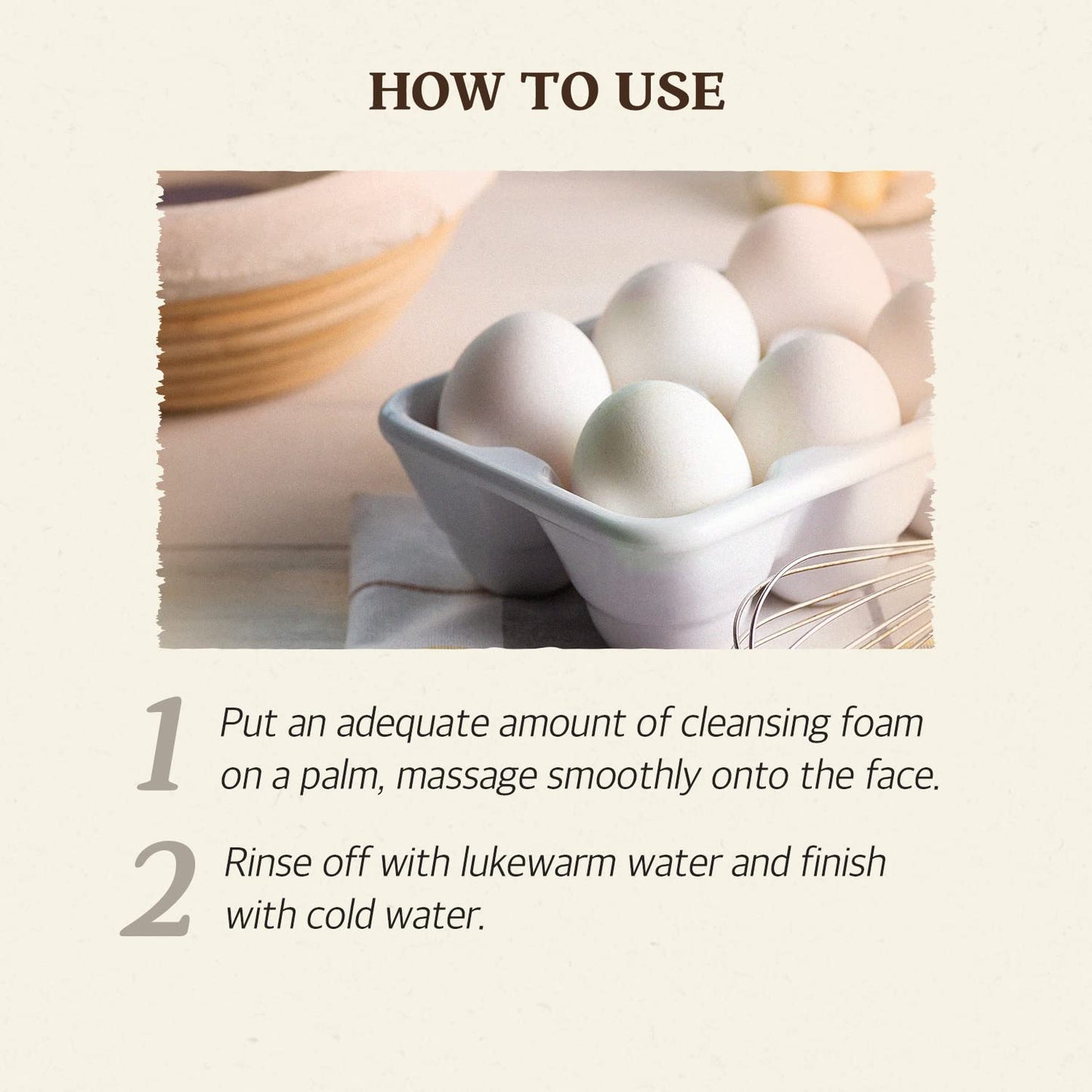SKINFOOD Egg Perfect Pore Cleansing Foam 150ml | Egg Yolk & Albumin Deep Pore Cleanser | Smooth & Refine Skin | K - Beauty Facial Wash - T.E.R