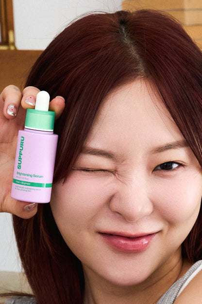 SUPPURU Brightening Serum | 2% Niacinamide Clear + Bright Serum for Even Skin Tone & Glow (30ml) - T.E.R