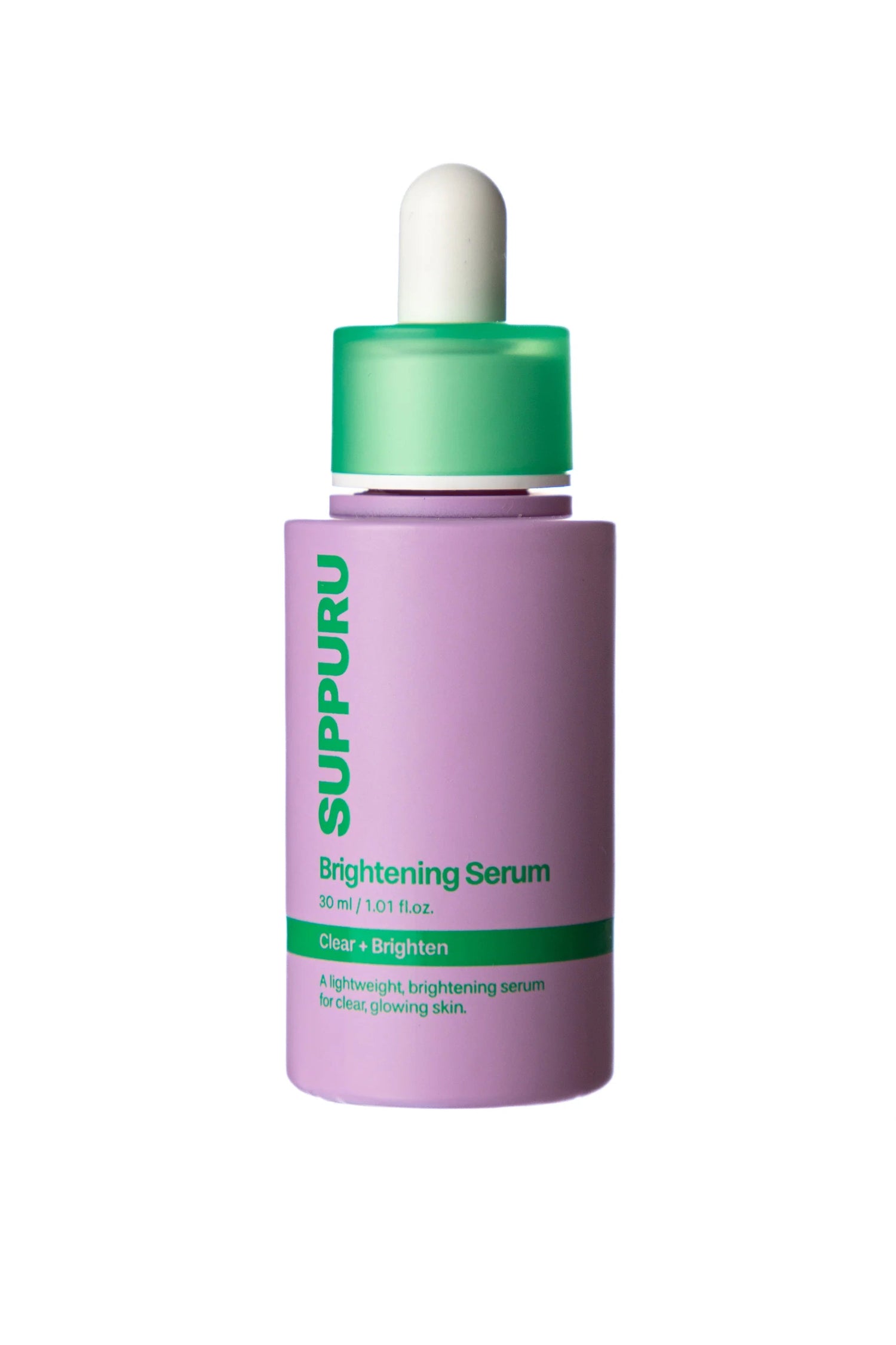 SUPPURU Brightening Serum | 2% Niacinamide Clear + Bright Serum for Even Skin Tone & Glow (30ml) - T.E.R