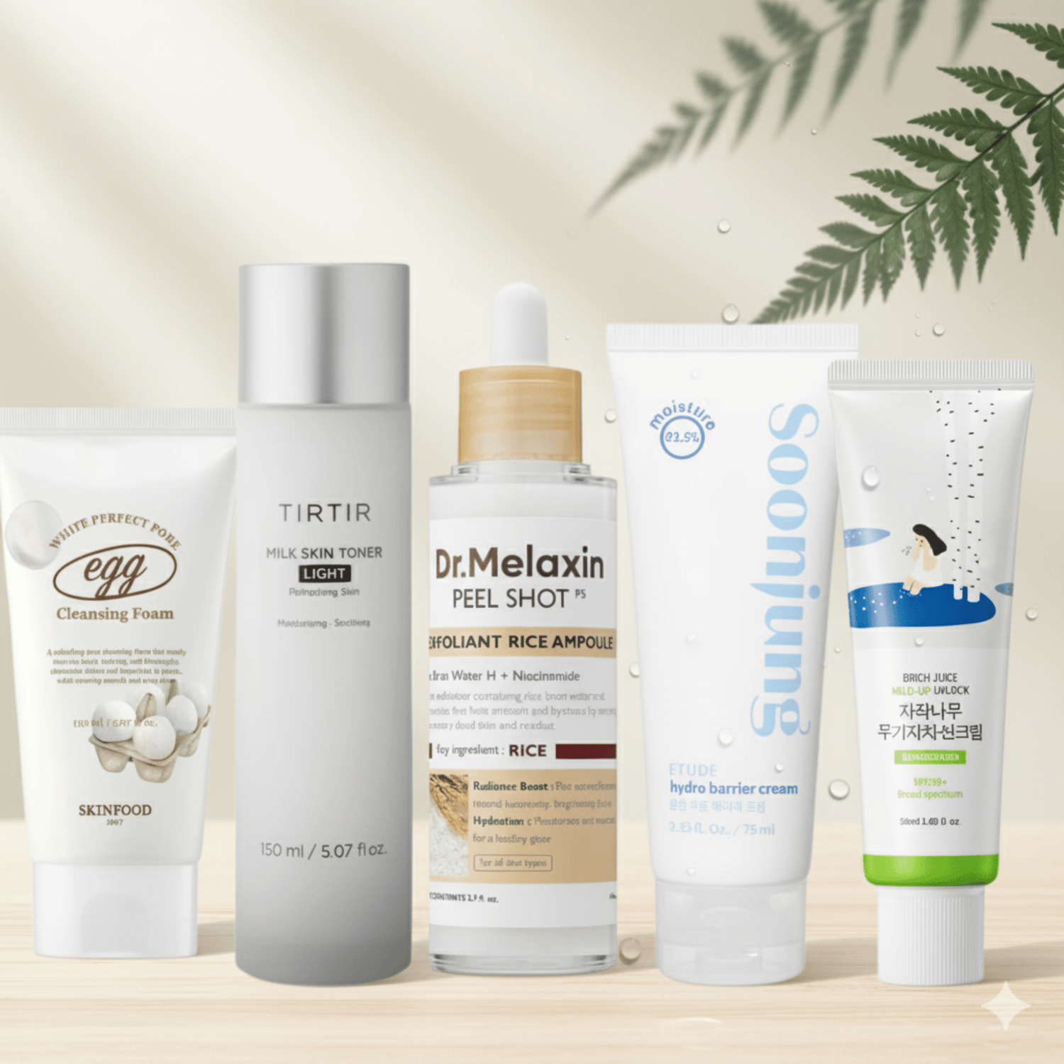 TERGlow Choice For Oily Skin Routine Set | 5 - Step Korean Skincare for Balanced, Shine - Free Glow - T.E.R