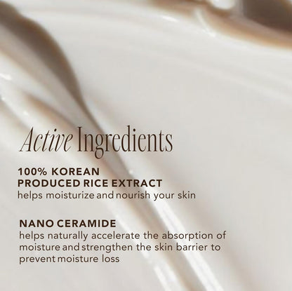 The Face Shop Rice Ceramide Moisturizing Cream | Hydrating & Brightening Korean Skincare - T.E.R