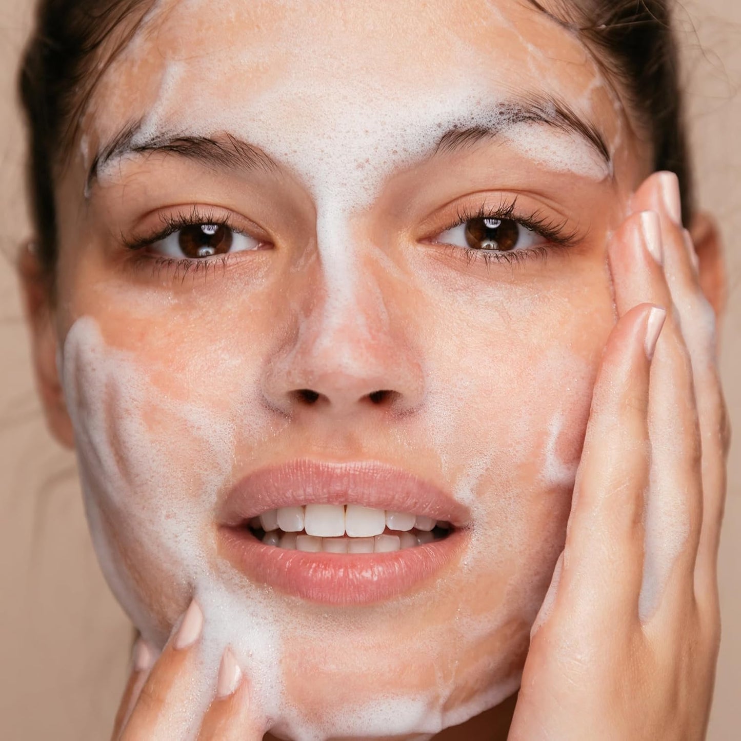 The Face Shop White Seed Exfoliating Cleansing Foam 150 mL | Brightening Micro - Scrub Face Wash for Deep Clean & Radiance - T.E.R