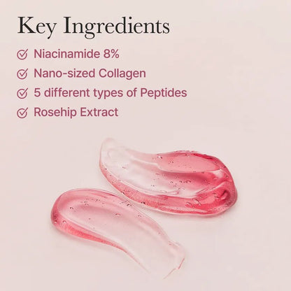 TITLE: Arencia Overnight Red Smoothie Face Mask Serum | 30% Red Collagen, Niacinamide & Peptide | Hydrating & Firming Sleeping Mask for Glowing Skin | 50g - T.E.R