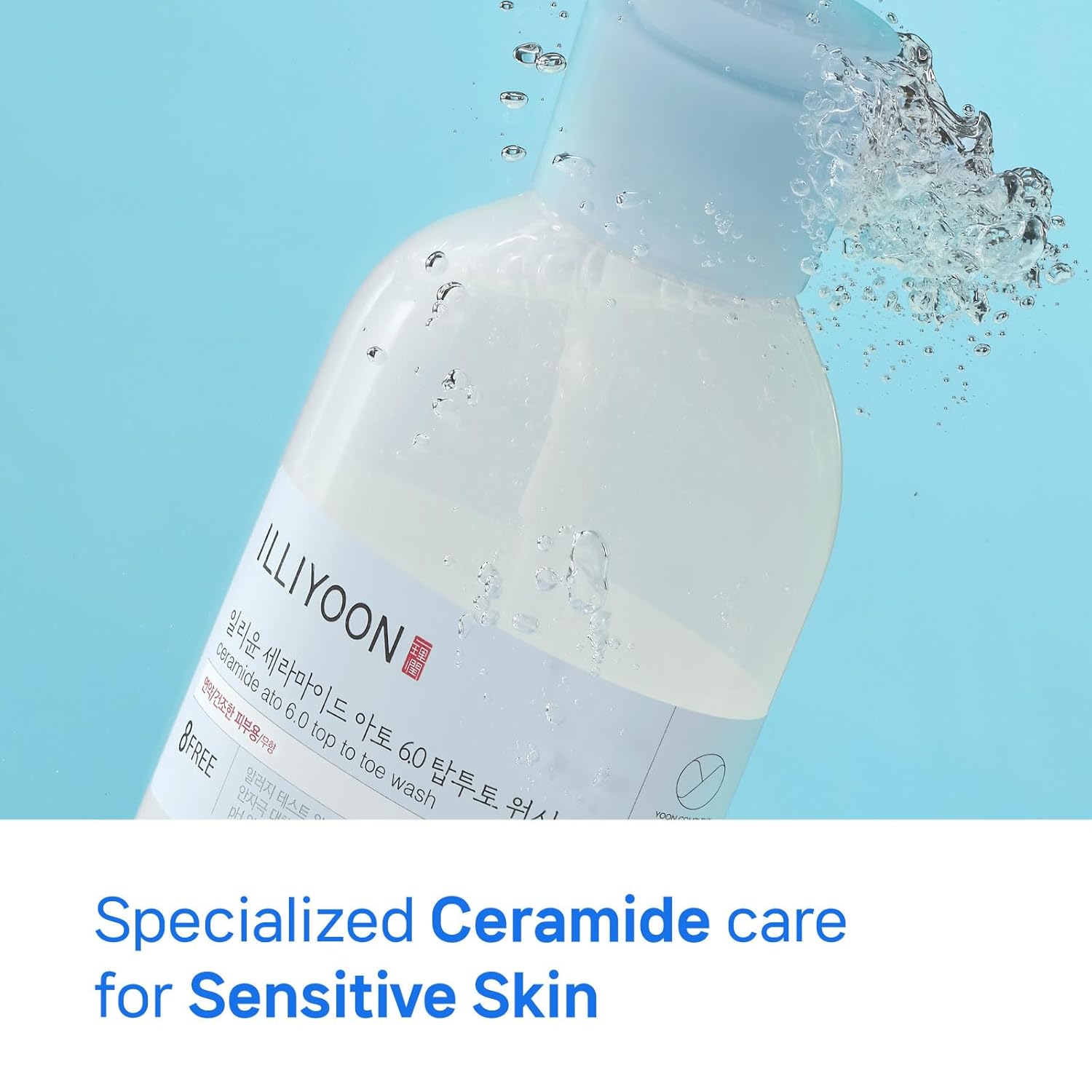 TITLE: Illiyoon Ceramide Ato 6.0 Top to Toe Wash | Gentle Baby & Sensitive Skin Cleanser | Hypoallergenic, Fragrance - Free | 500ml - T.E.R