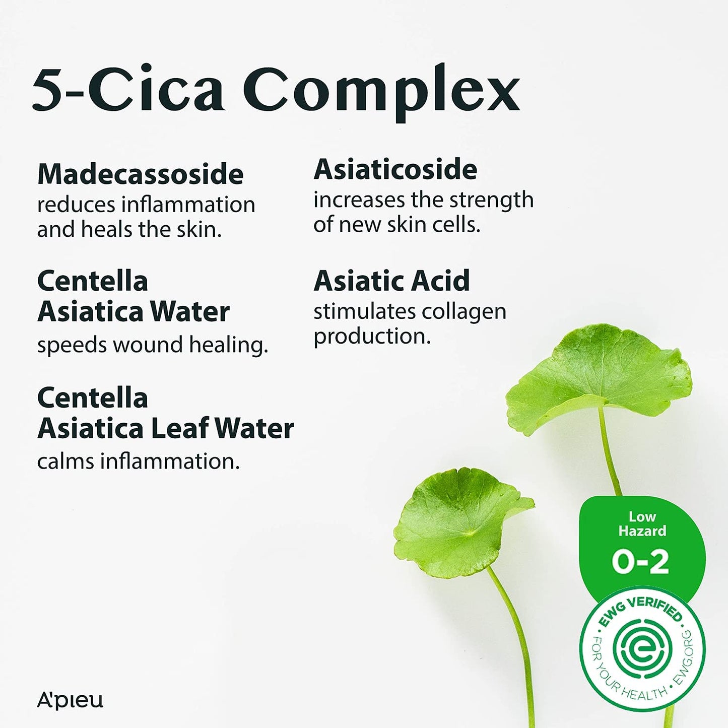 A'PIEU Madecassoside Cream 2X | Soothing Hydration for Sensitive Skin - T.E.R