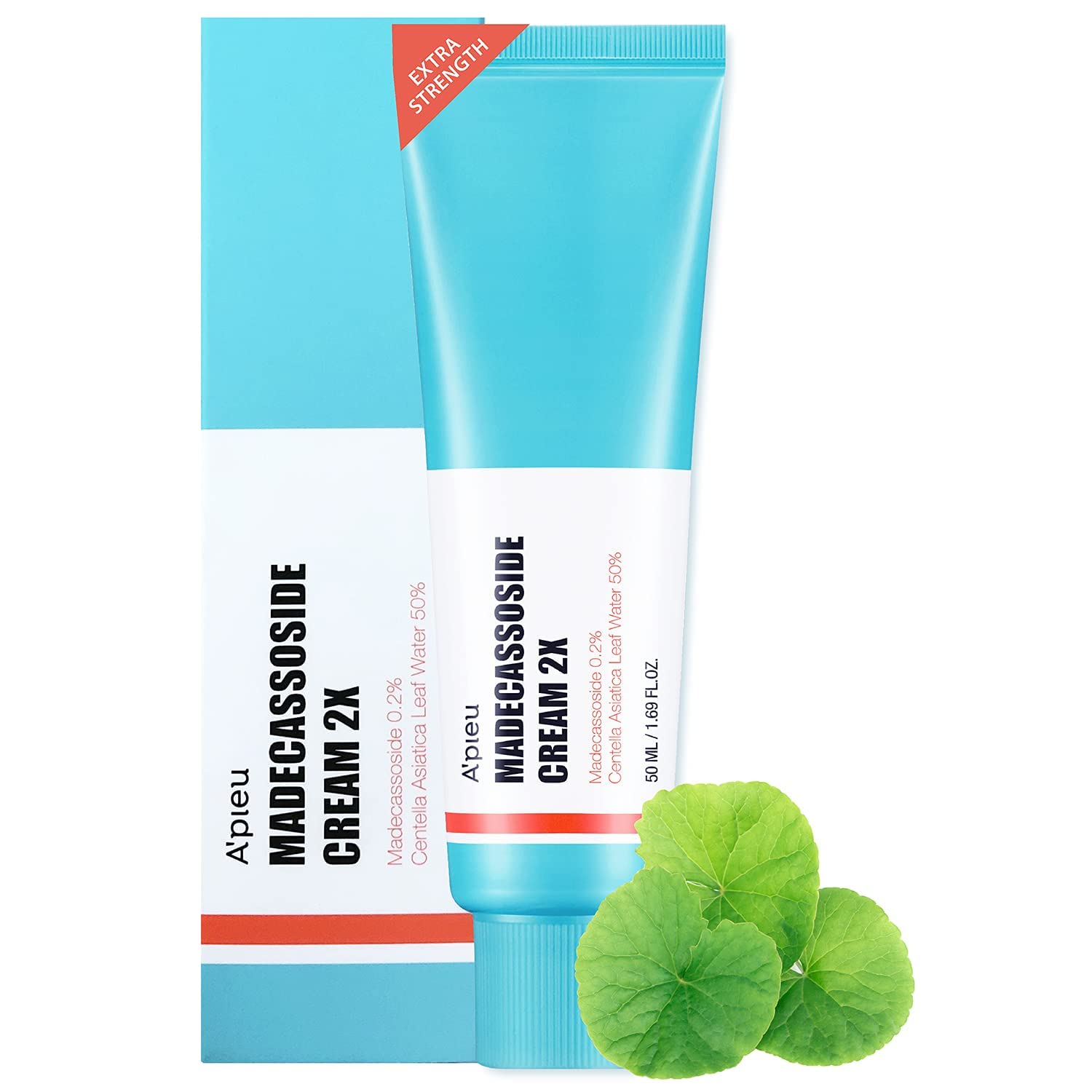 A'PIEU Madecassoside Cream 2X | Soothing Hydration for Sensitive Skin - T.E.R